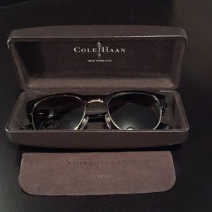 Unisex Cole Haan Dark Tortoise Glasses
